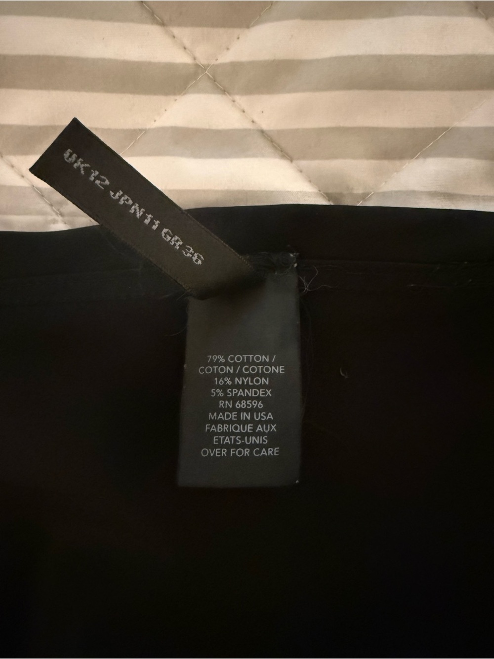 Donna Karan NY Black Long Sleeve Shirt Dress Collar EUC Women’s 6 Vintage Button - Picture 9 of 10